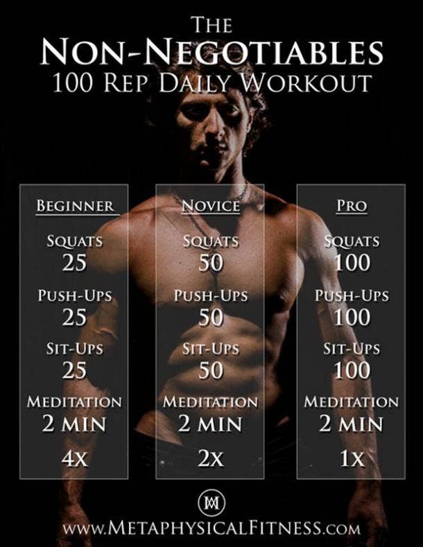 Daily discount body workout